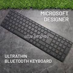 Microsoft Designer Surface Bluetooth Wireless Keyboard For Mac Office