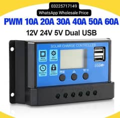 Solar Panels DC PWM Charge Controller 10A 20A 30A 50A 60A Wholesale