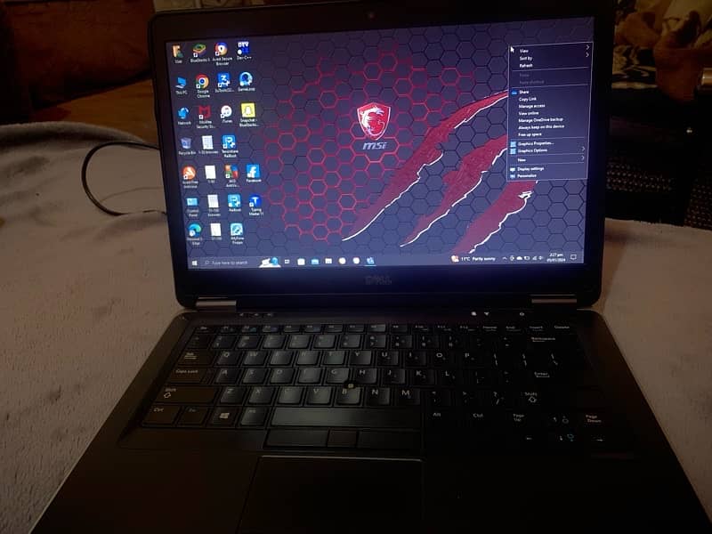 urgent sell DELL LATITUDE E7440 gaming laptop 6