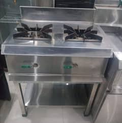 karahi burner counter bar b q counter