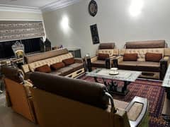 9 Seater Sofa Set with Center table and 2 Side table