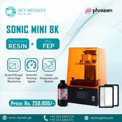 Deal: Phrozen Sonic Mini 8K + 1kg Standard Resin + 2pcs FEP (Free)