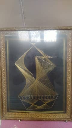 hand made ship frame