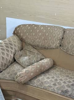 A  5 Seater Sofa Set (3+1+1) for sale