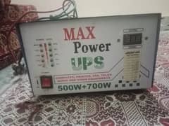 Max power Ups 500 +700 watts