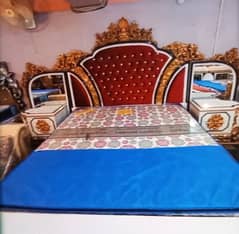 Royal King Bed Set with Dressing, Brand New, best quality, best design