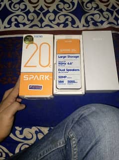 tecno spark 20c 8gb 128gb box pack
