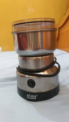 Quick & Easy Electric Spice Grinder - 150W, Silver