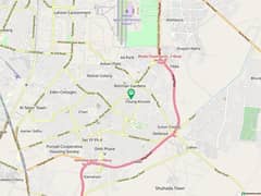Plot number near 390 Q. Excellently located plot near GHAZI Road, LESCO Office, PTCL Exchange, Hally Tower, Cinema Hall, Petrol Station, Schools, Banks and Commercial Markets