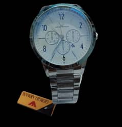 Mens Watch Stainless Steel – Date & Time Display, Elegant Design