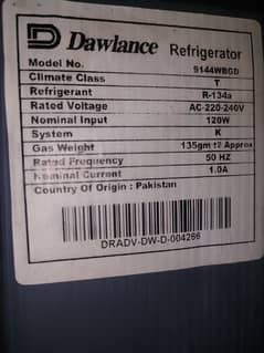 Dawlance Refrigerator 9144WBGD