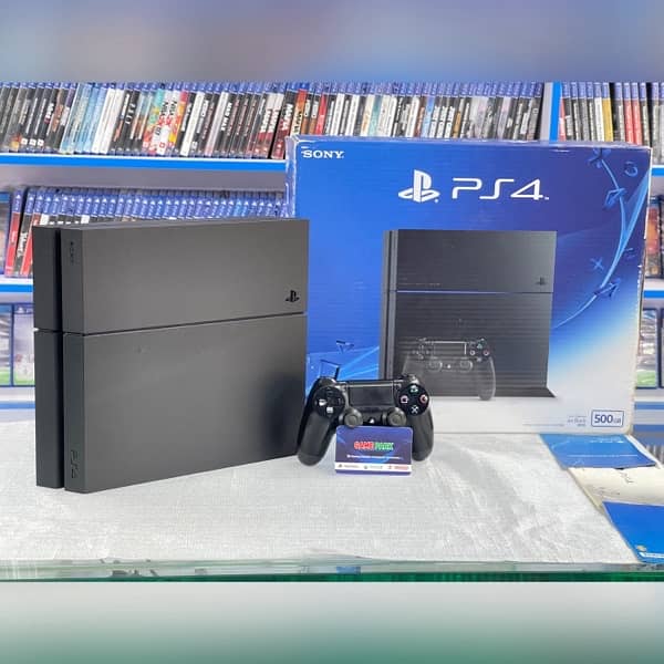 PS4 500GB Slightly Used Available PS4 Fat 500GB Used 0