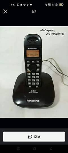 ORIGINAL Panasonic 3611 By Malaysia Cordless Phone Free delivery