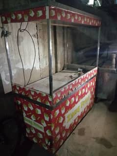 French Fries Counter, Thela, Stall