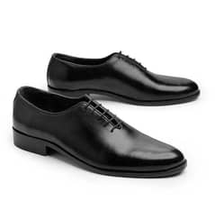 SLO-Men's Worchester Black/Brown Leather Formal Shoes