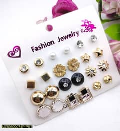 jewellery 12 earrings set
