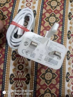 Huawei 66Watt Charger and Cable new 100% original box pulled for sell.