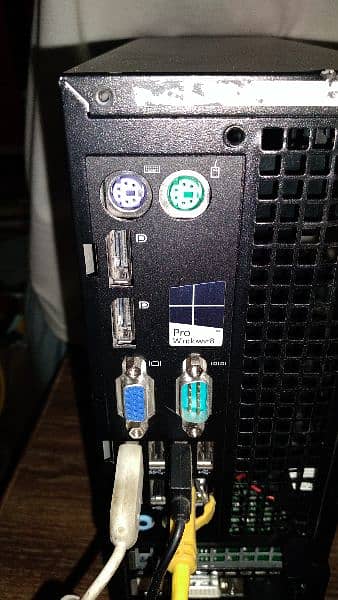 dell optiplex 4th gen cpu 8gb ram 128gb ssd 160gb hard drive 7