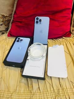 iphone 13 pro max 256gb complete box pTa approved