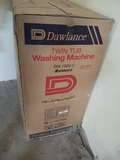 washing machine new model num DW 7500 c abi use nhi ki