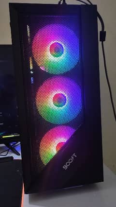 Heavy Gaming PC With all RGB light mouse, keyboard & mousepad