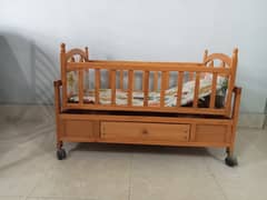 Baby Cot with Swing (Cradle) in new Condition