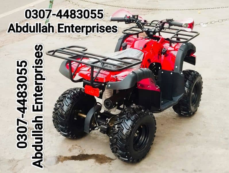 125cc Dubai Used QUAD BIKE atv 4 wheel with Reverse 4 sell 7