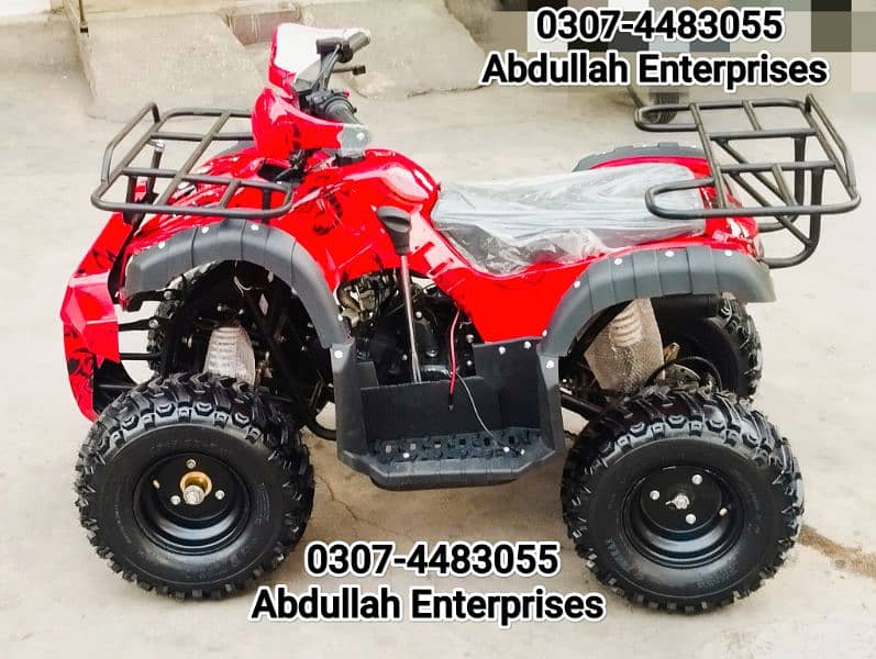 125cc Dubai Used QUAD BIKE atv 4 wheel with Reverse 4 sell 9