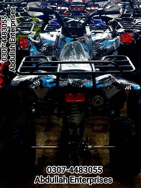 125cc Dubai Used QUAD BIKE atv 4 wheel with Reverse 4 sell 12