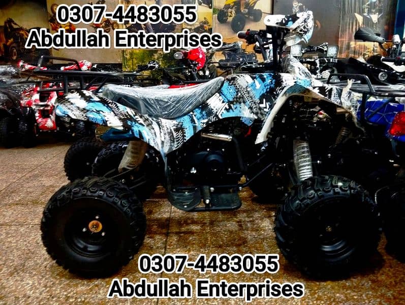 125cc Dubai Used QUAD BIKE atv 4 wheel with Reverse 4 sell 13