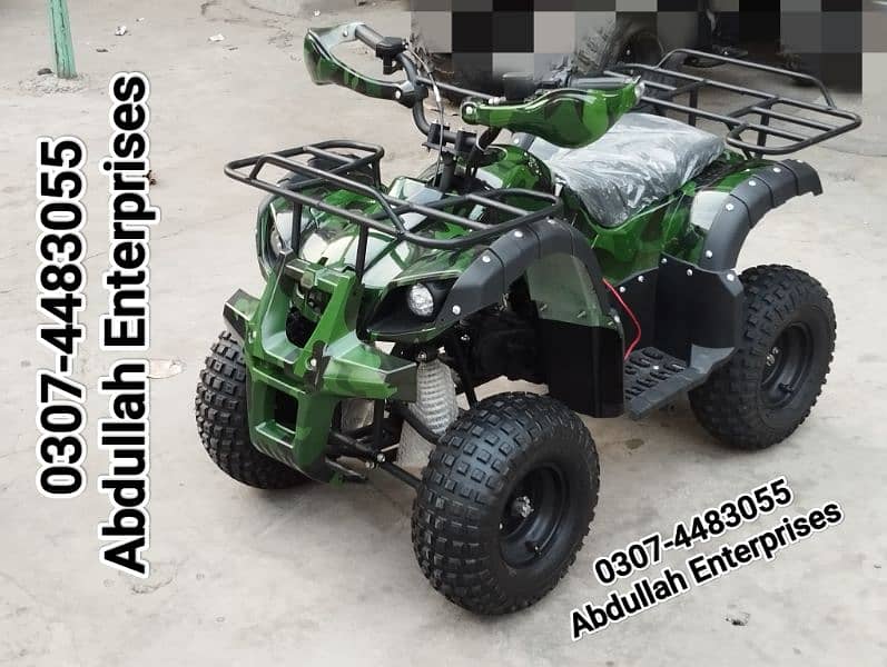 110cc Jeep model ATV quad bike 4 wheel with reverse gear for sale 0