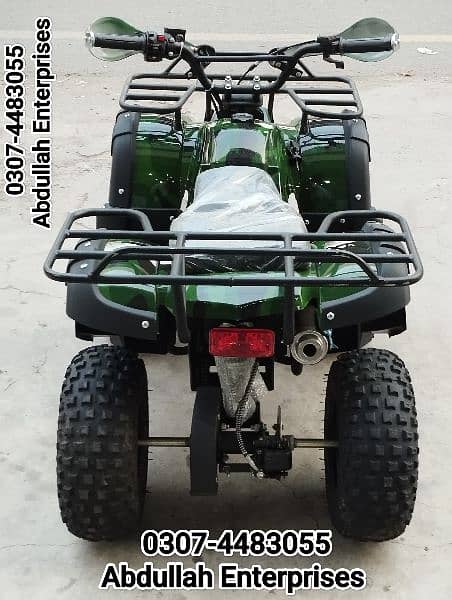 110cc Jeep model ATV quad bike 4 wheel with reverse gear for sale 7