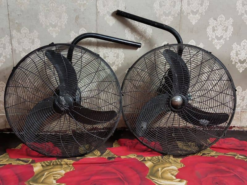 2 WALL BRACKET FANS FOR SELL 1