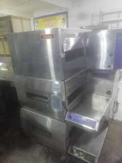 Pizza conveyor belt oven 18 inches range available complete Pizza