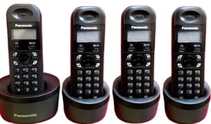 Panasonic KX-TG1311BX Quad (04 sets) intercom plus cordless phone