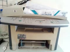 Photocopy, scanner and printer.