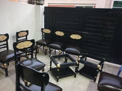8 chairs Dinning table
