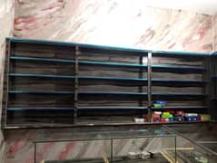 Shop racking and counter