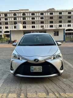 A Silver Colour Toyota Vitz Islamabad Registered for Sale. 03005300315