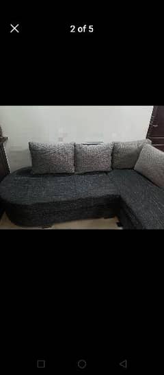 Lshape 5 seater sofa set