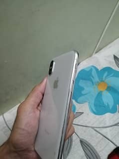 iPhone X 256 gb non pta white colour 100health