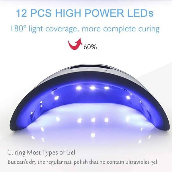 UV LED NAIL LAMP 36W WITH 3 TIMERS 1