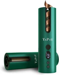 YAPOY Cordless Hair Curler Auto Curling Iron Tongs