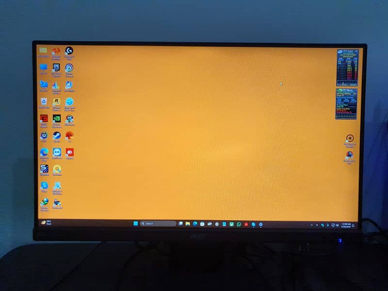 Acer 24 inch Borderless Gaming Monitor 75hz 3