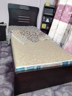 2 single bed with foam for sale