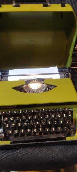 Urdu Typewriter Portable with Cover Case primavera Italian 5