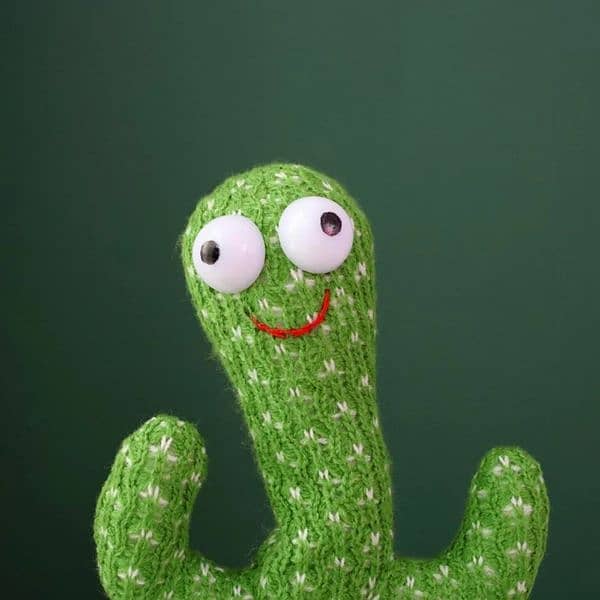 Cute Dancing and Talking Cactus Toy 1