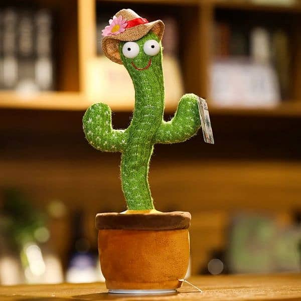 Cute Dancing and Talking Cactus Toy 4