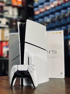 PS5 SLIM 1 TB 1 Week Used Only With Complete  Original Box n Accessori