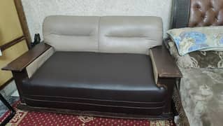7 seater sofa set with Tali wood